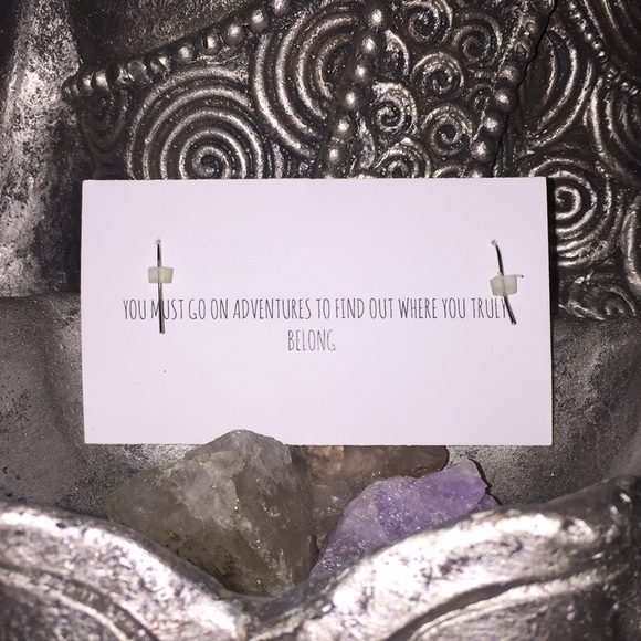 Trust Your Knowing - Handmade Ammonite Earrings - Picture 4 of 4